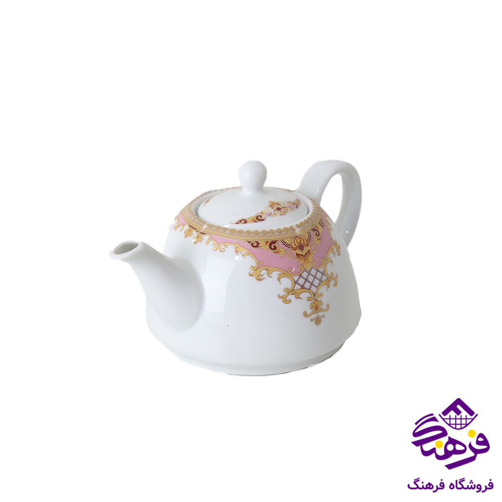 قوری گلدیس کف پهن متوسط 14