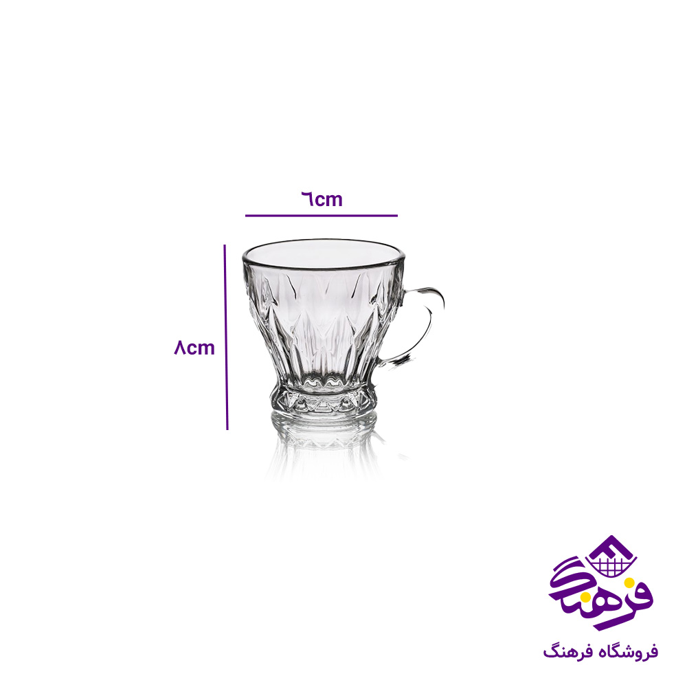 فنجان اصفهان ساناز-(8دک)