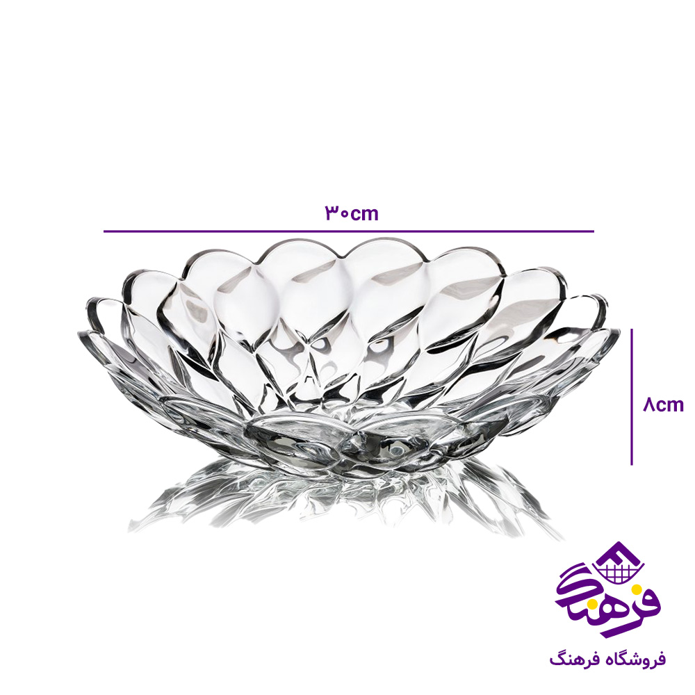 کاسه اصفهان فلورانس نيم گود کادو-(6دک) 919