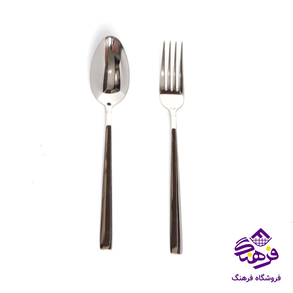 قاشق چنگال يکتيکه نگير جعبه اي تيسا