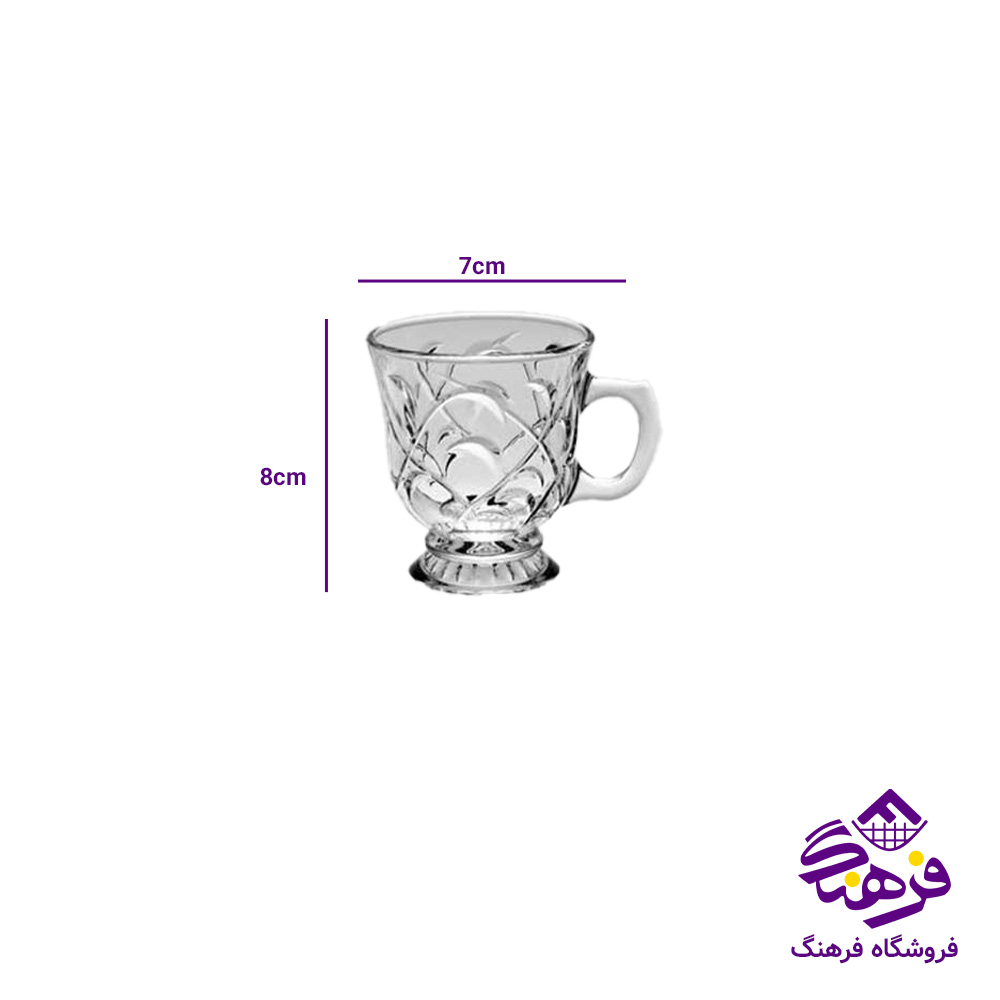 نيم ليوان اصفهان نسيم دسته دار کادو (8دک) 450