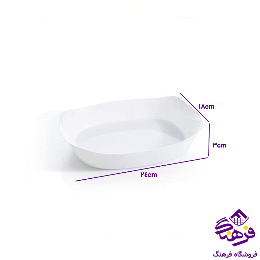 تابه مستطیل متوسط گلدن اپال 12دک