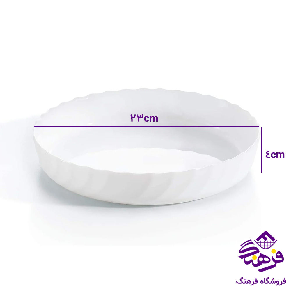 تابه گرد کنگره تریانون کوچک گلدن اپال 12دک
