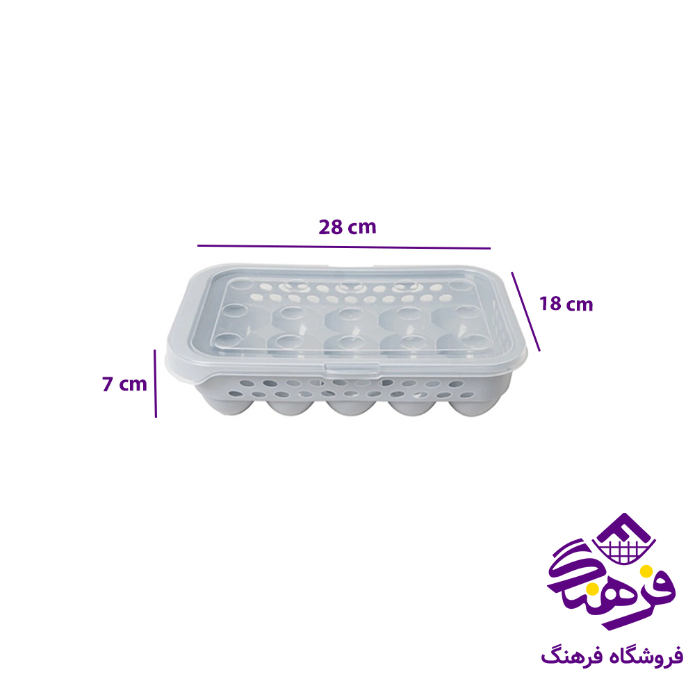 جاتخم مرغ (15عددی) گلدپلاست