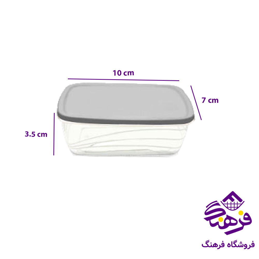 فريزري ليا مستطيل 150 میل گلدپلاست
