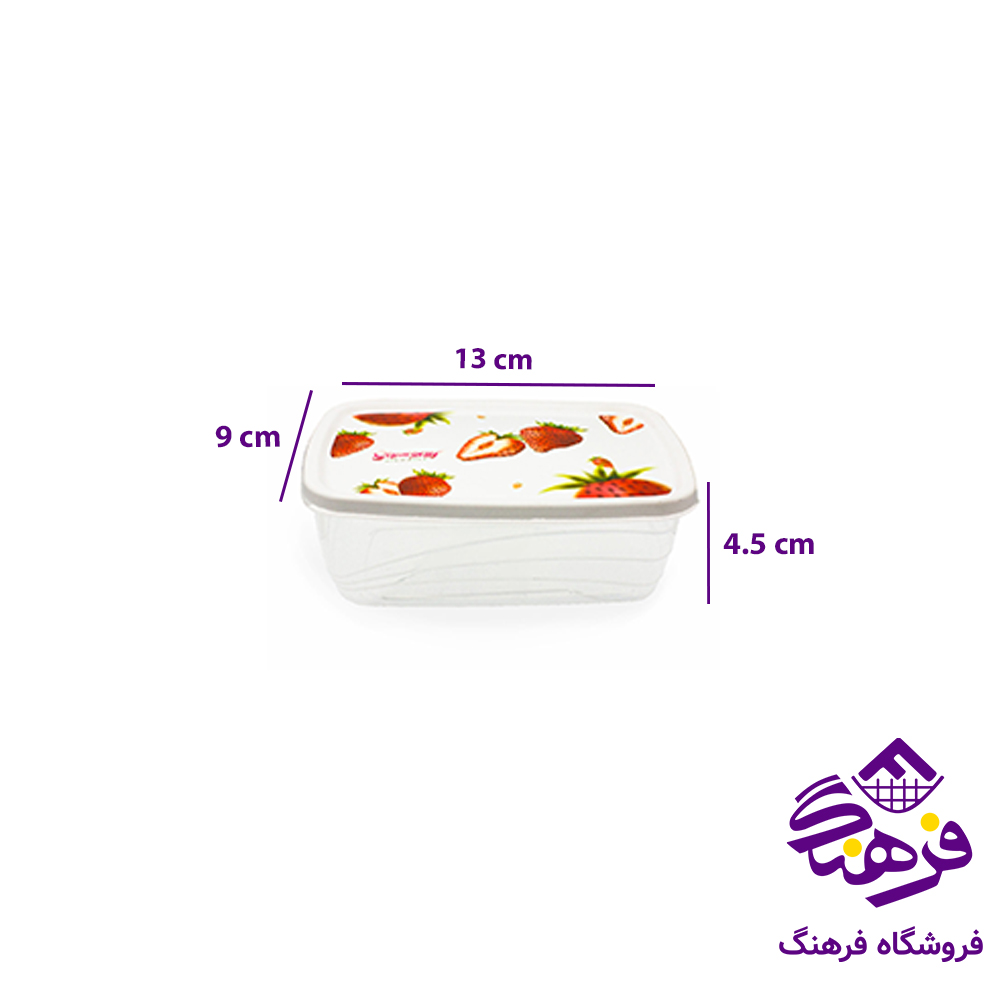 فریزری مارتا طرحدار مستطیل 300میل گلدپلاست