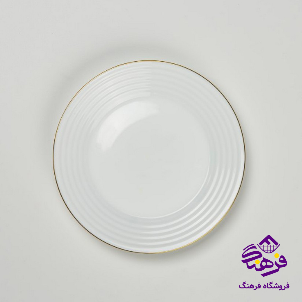 سرویس گلدن اپال 26پارچه مدل هارنا لب طلا