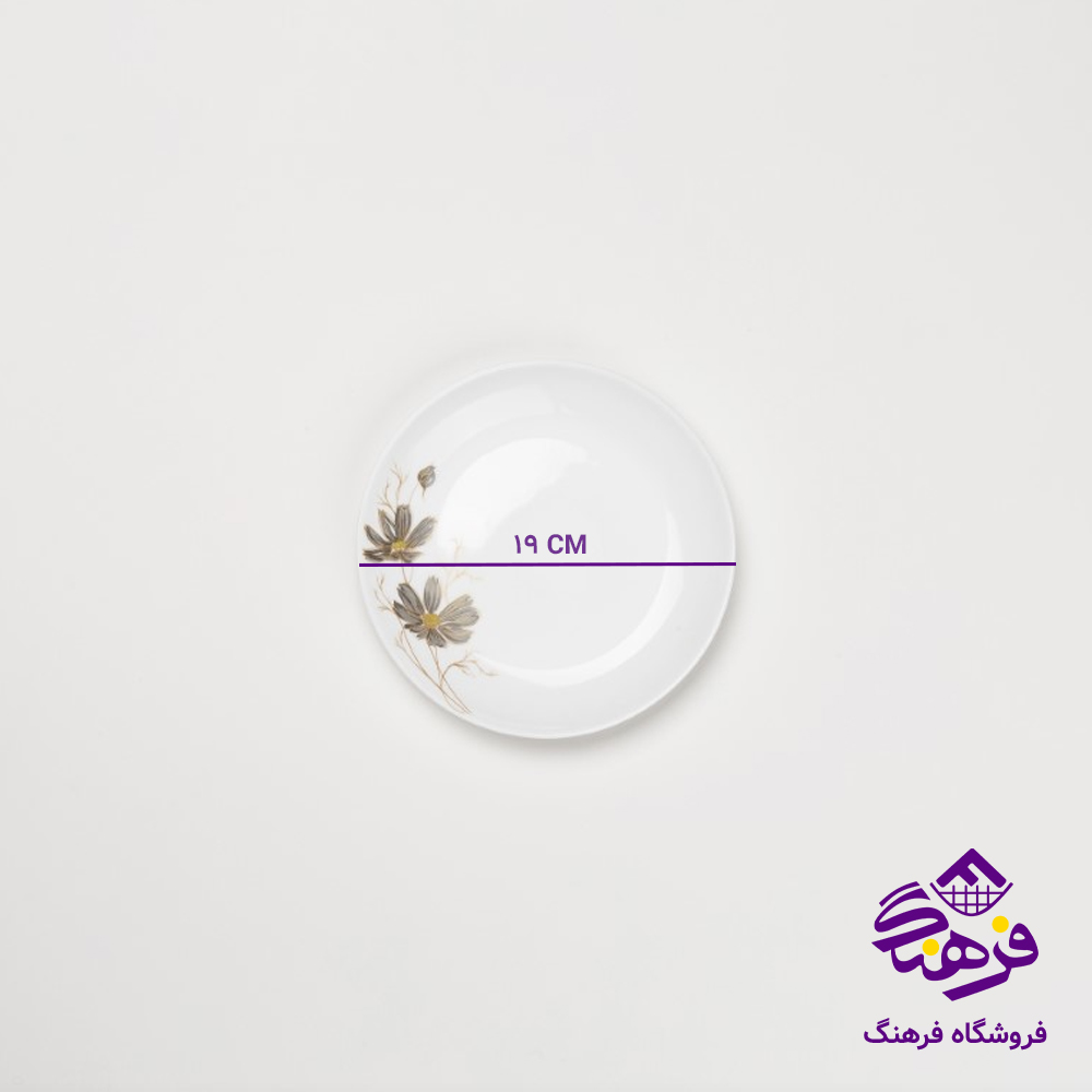 سرویس گلدن اپال 26پارچه دیوالی طرح شقایق