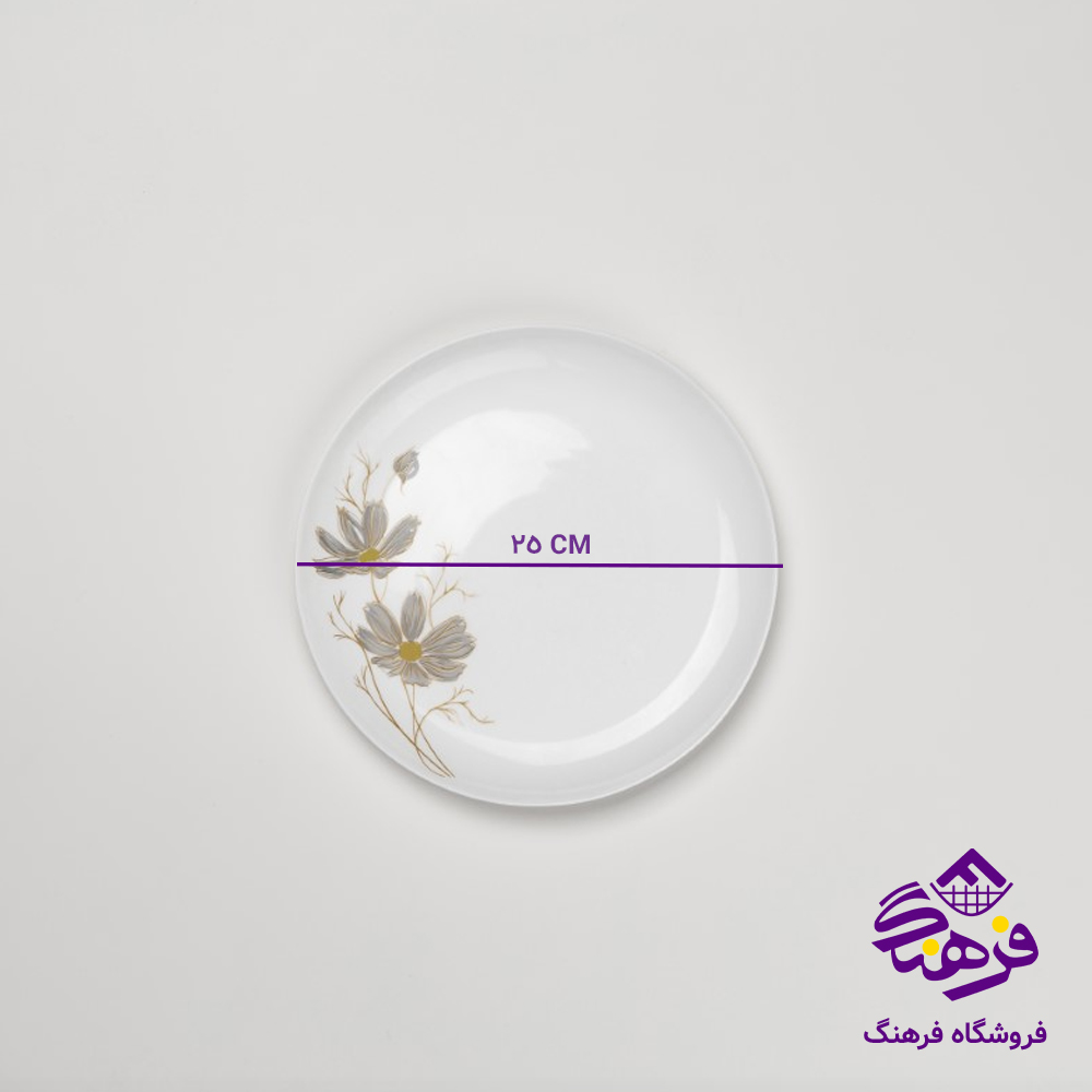 سرویس گلدن اپال 26پارچه دیوالی طرح شقایق