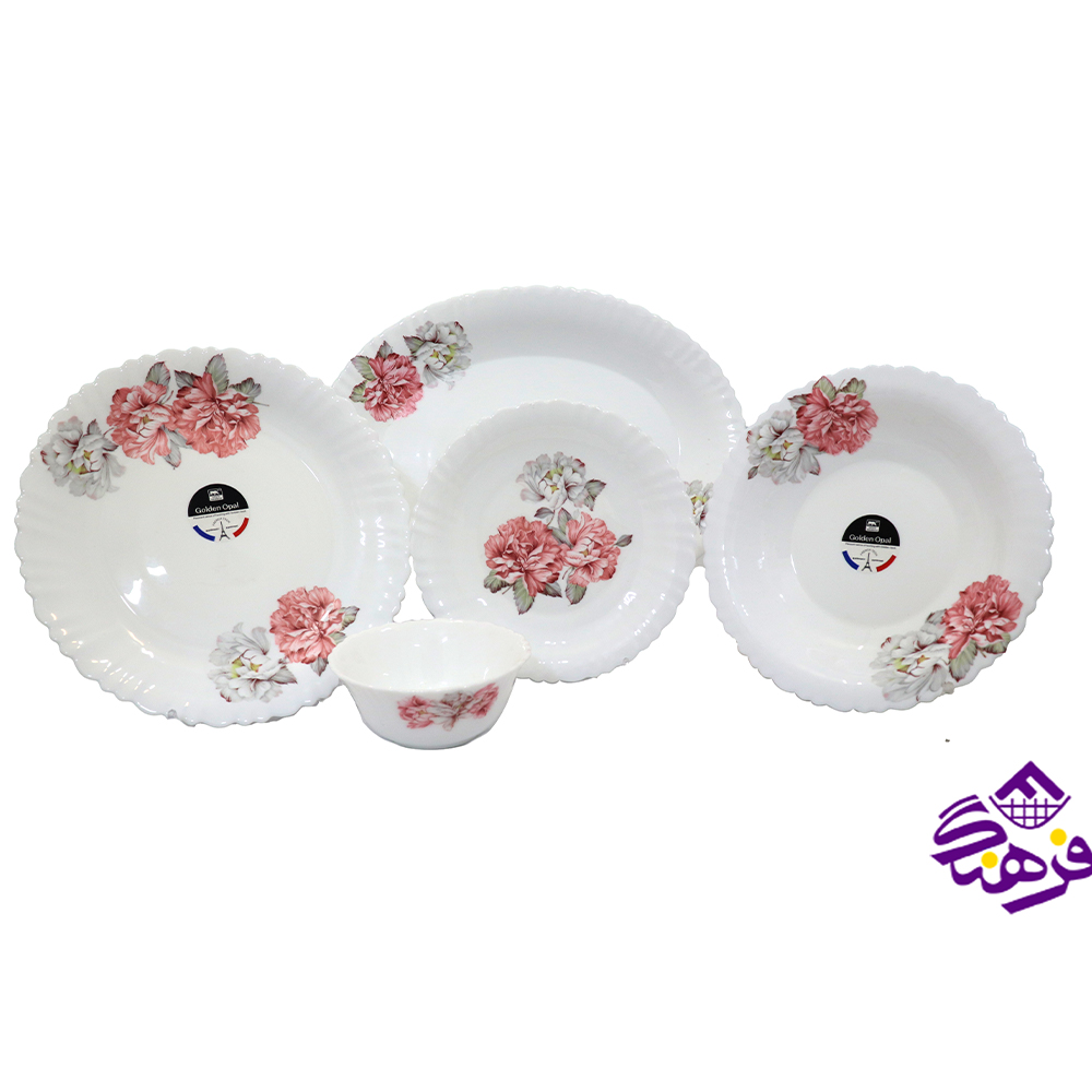 سرويس گلدن اپال 25پارچه کنگره سارا