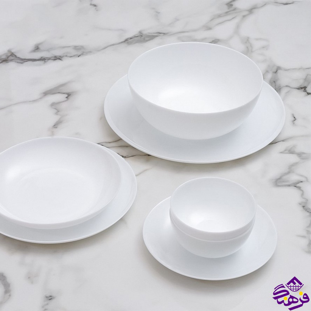 سرویس گلدن اپال 26پارچه مدل دیوالی سفید