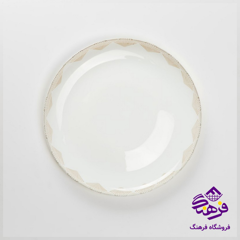 سرويس 26پارچه ديوالي انجل عسلي گلدن اپال
