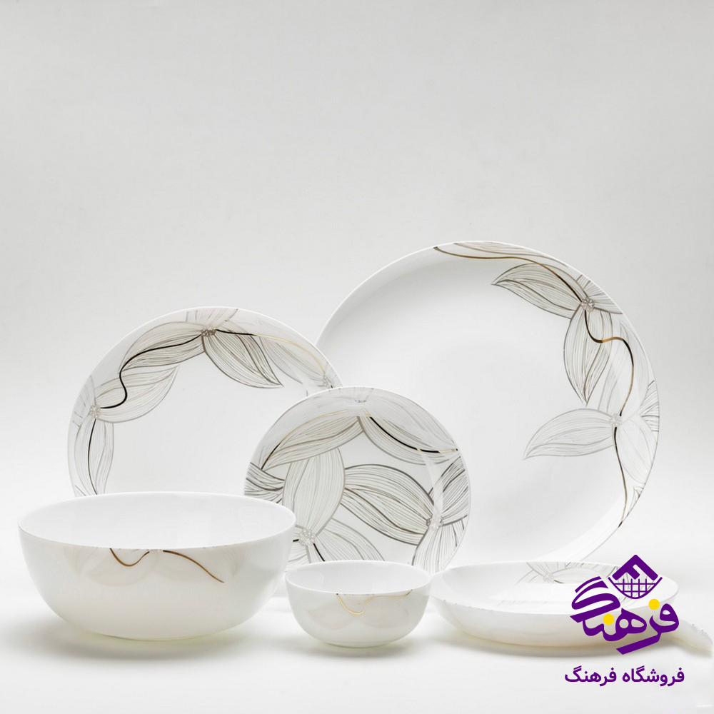 سرويس 26پارچه ديوالي اسپينر گلدن اپال