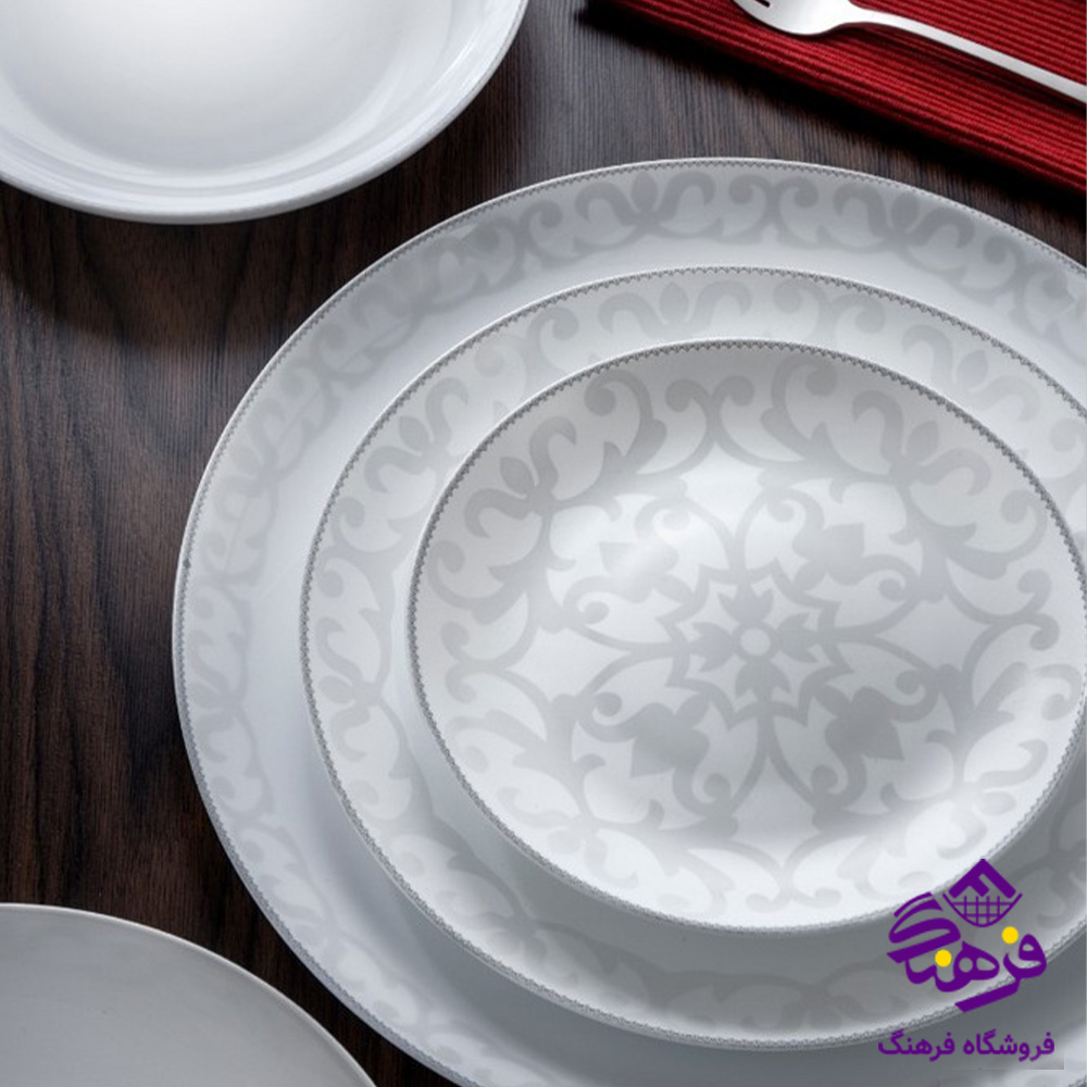 سرويس 26پارچه ديوالي 50030 صدفي گلدن اپال