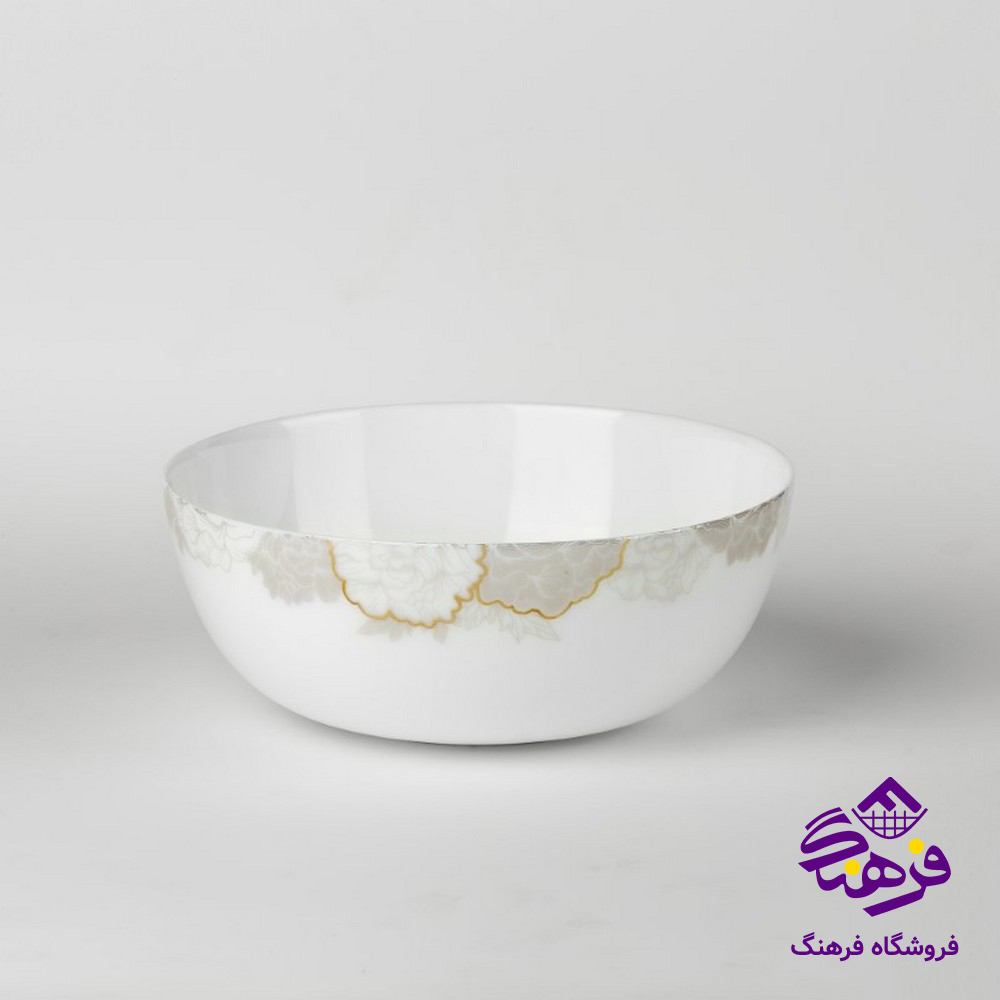 سرويس 26پارچه ديوالي گلسا طلايي گلدن اپال