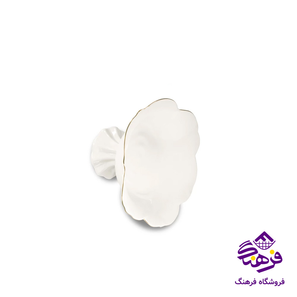 کاسه لیموم مدل رز پایه دار کوچک کد 202S
