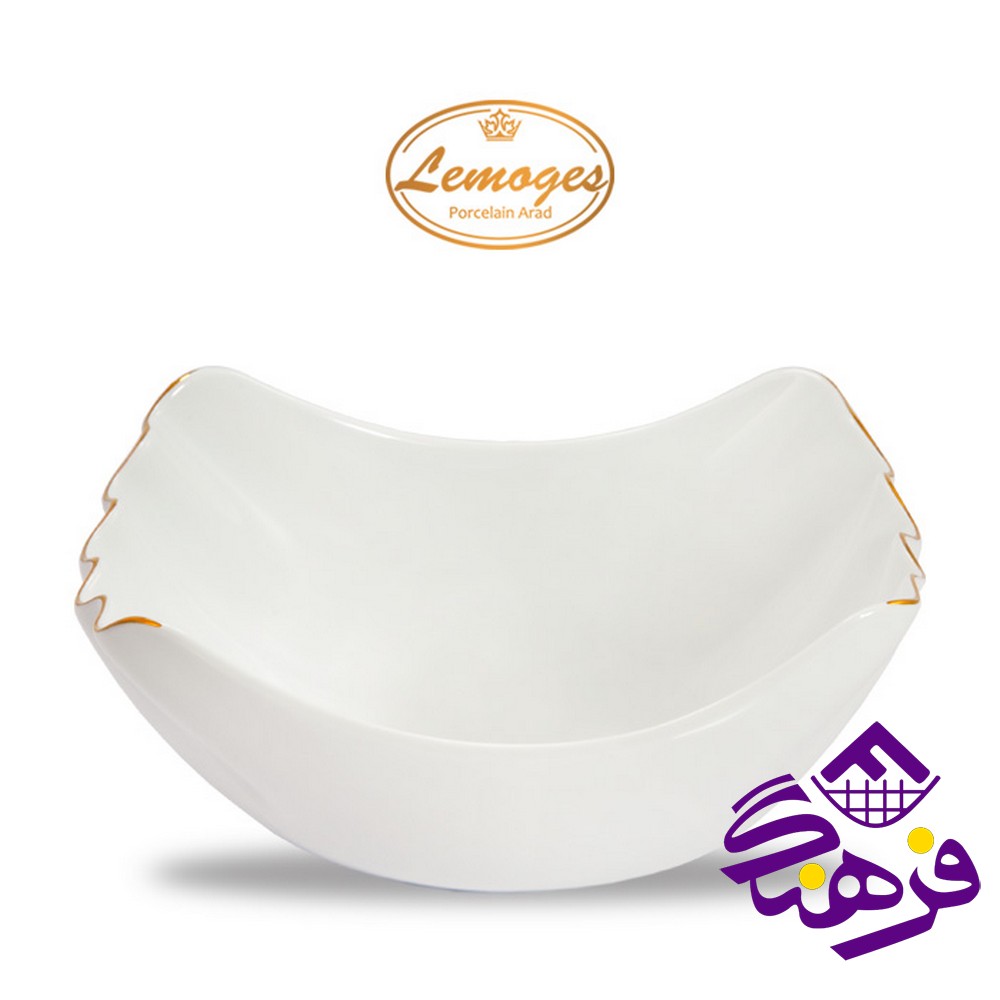 کاسه طرح انگشتی متوسط کد 132 لیمون چینی آراد