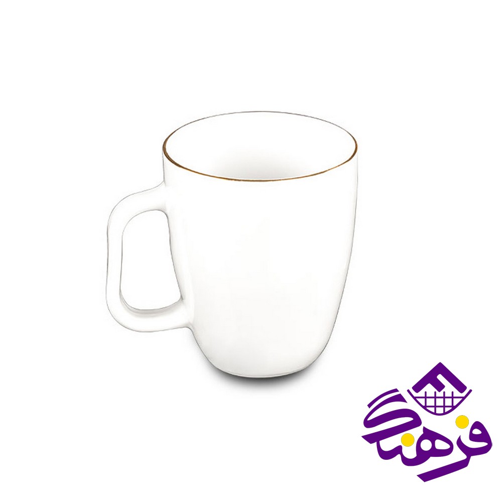 ماگ و زیر لیوانی لیموم مدل لوتوس کد 324