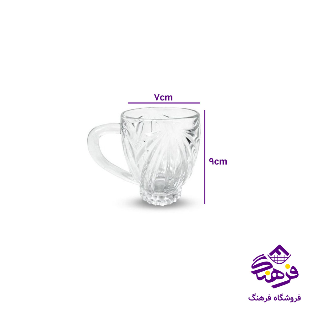 استکان زنگان سيسيل کادو (8دک)