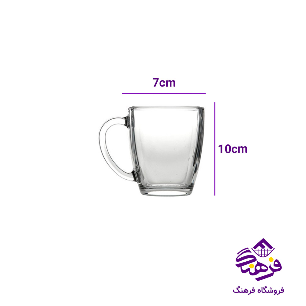 لیوان ریو دسته دار کادو زنگان 1407