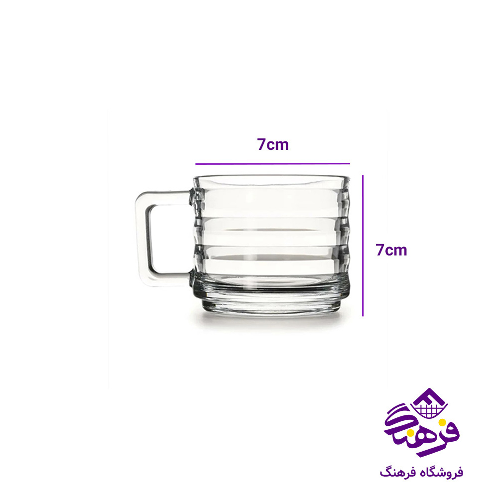 نيم ليوان لاين دسته دار کادو زنگان (8دک) 1431