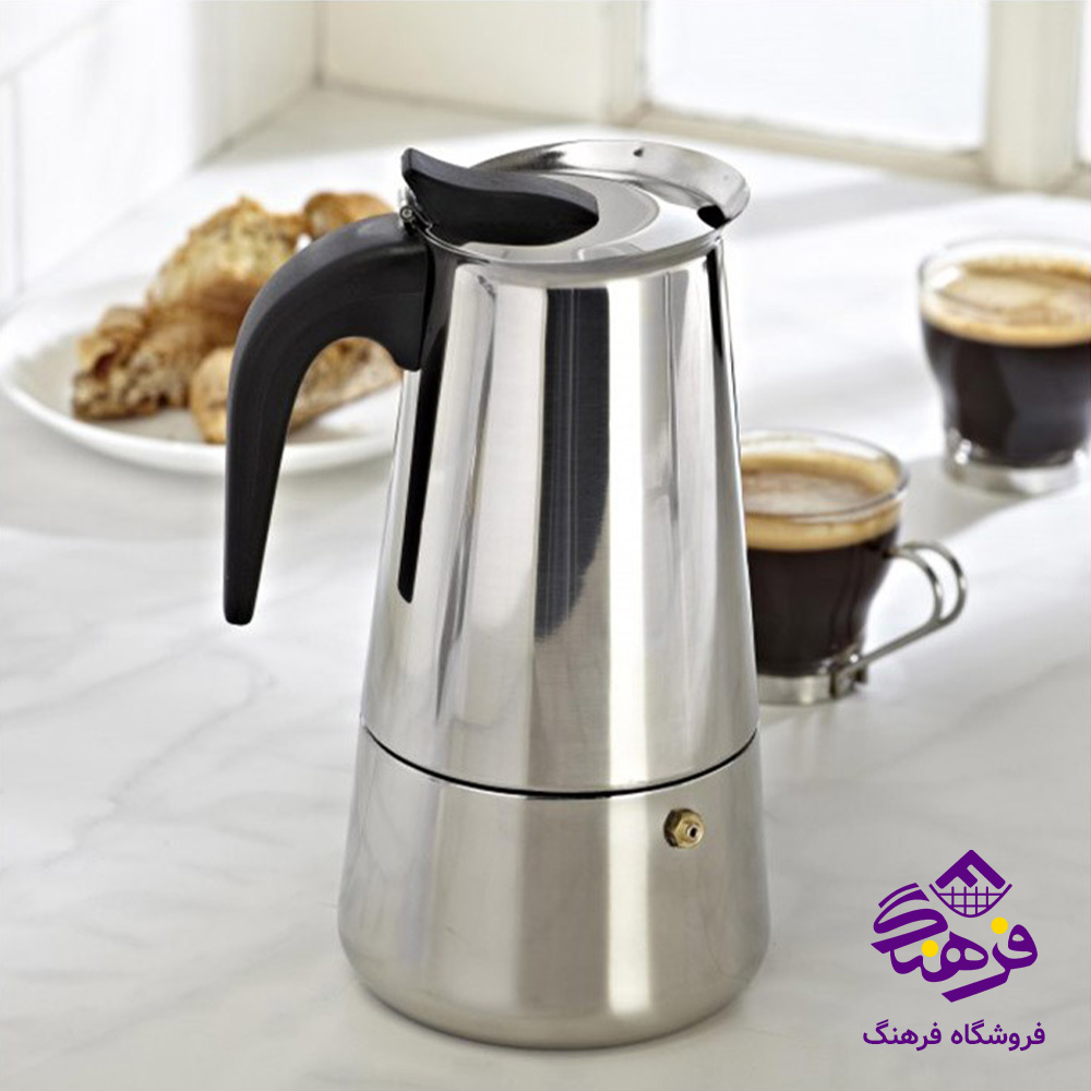 قهوه جوش استیل 6کاپ