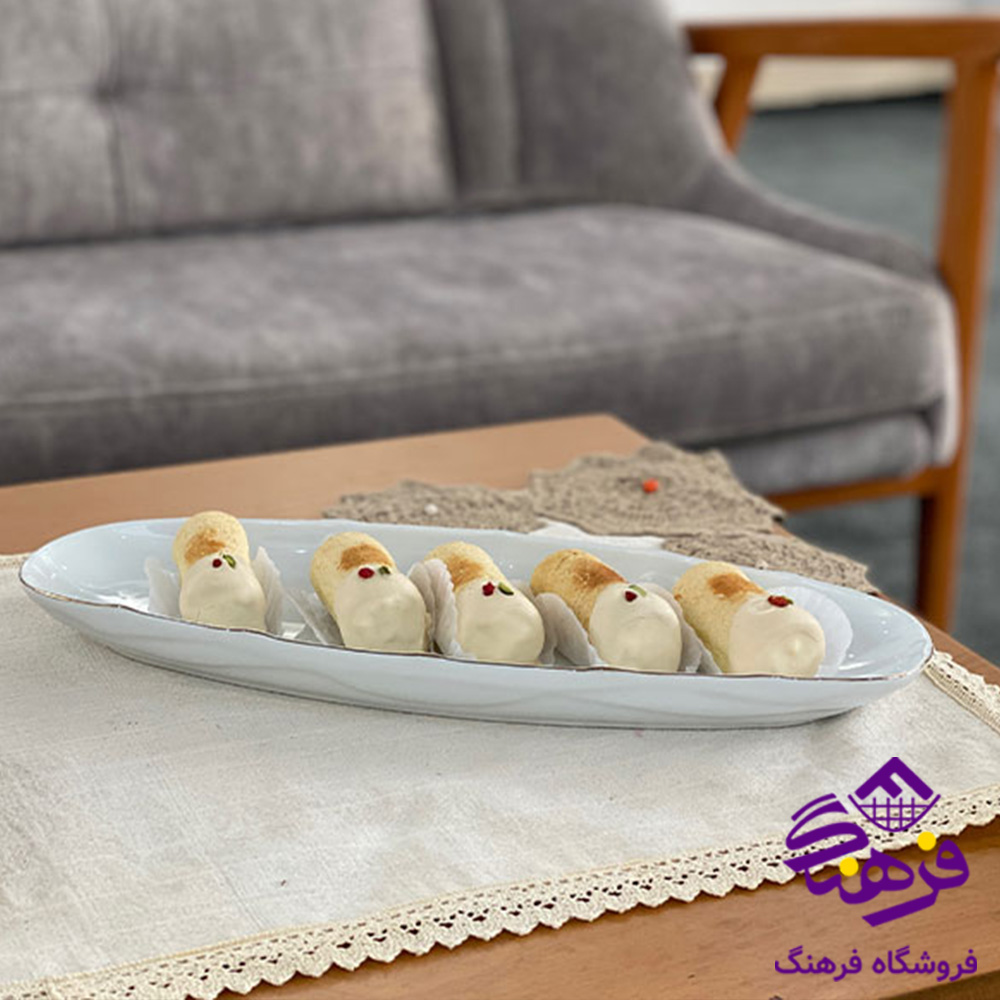دیس ماهی خوری کوچک کد 109 لیمون چینی آراد