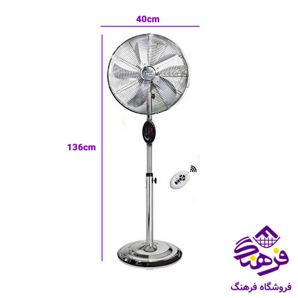 پنکه کوئین هوم مدل QH-6550