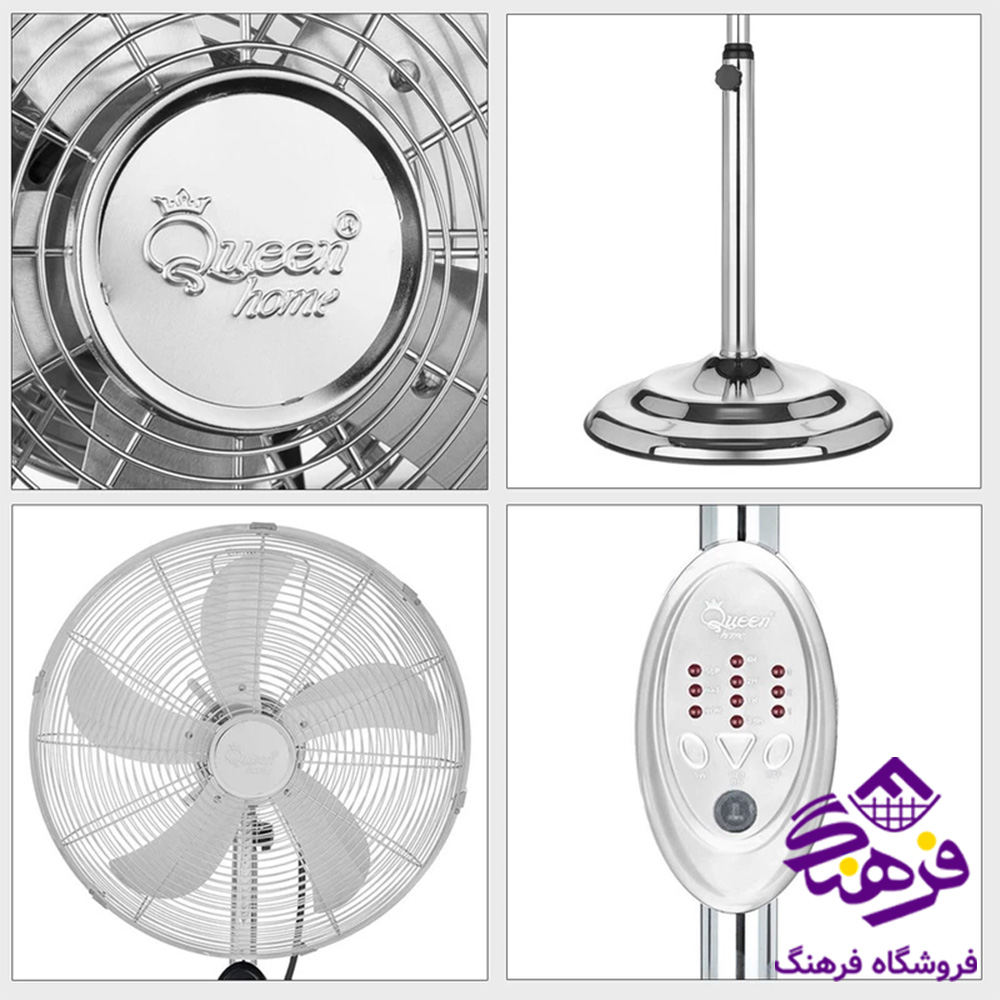 پنکه کوئین هوم مدل QH-6550