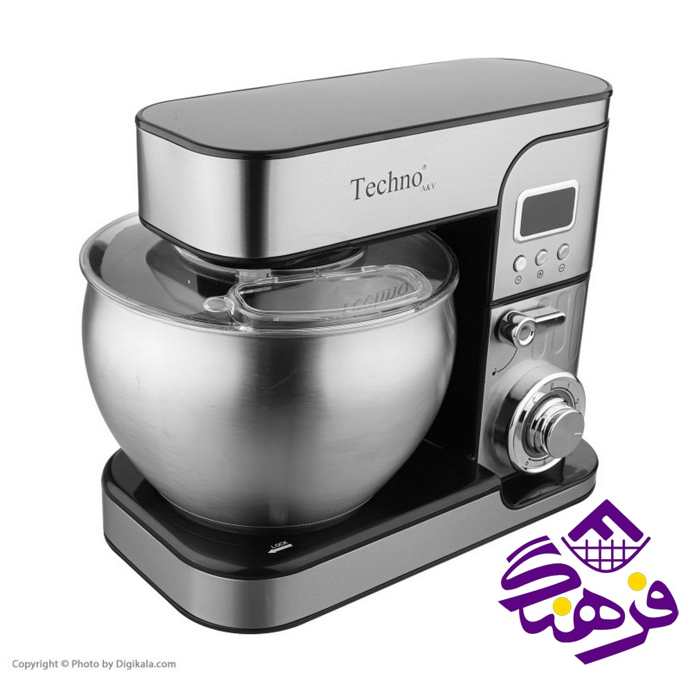 همزن کاسه دار تکنو Te-708 استیل