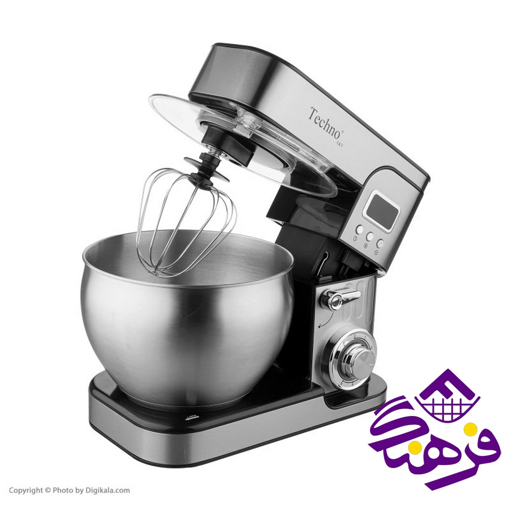 همزن کاسه دار تکنو Te-708 استیل