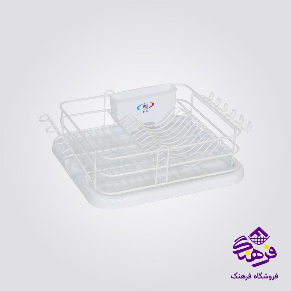 جاظرفی یک طبقه پیشتاز کاوه مدل ویژه رنگ سفید 205