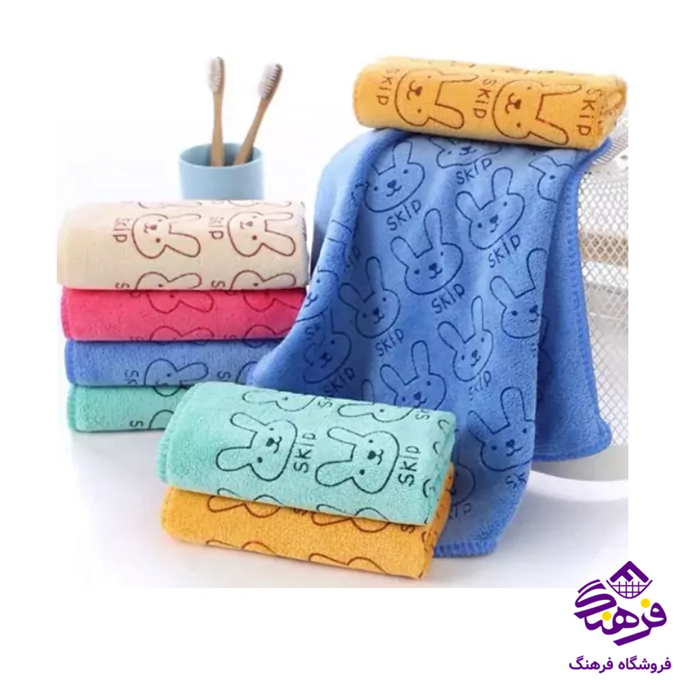 دستمال خرگوش 75×35