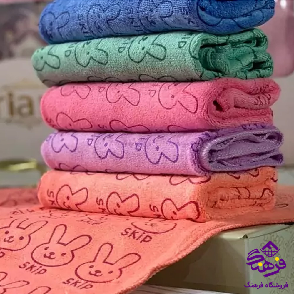 دستمال خرگوش 75×35