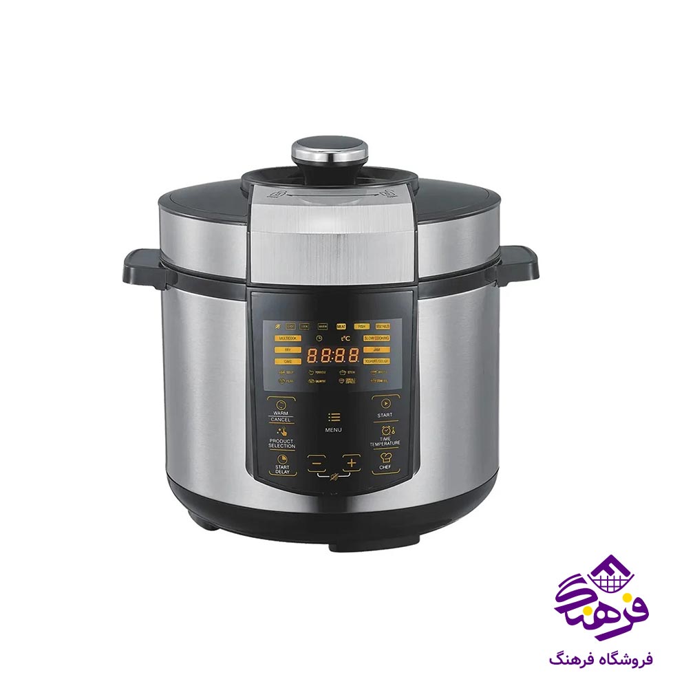 مولتی کوکر MRS مدل 6090 (زودپز پلوپز) همه کاره