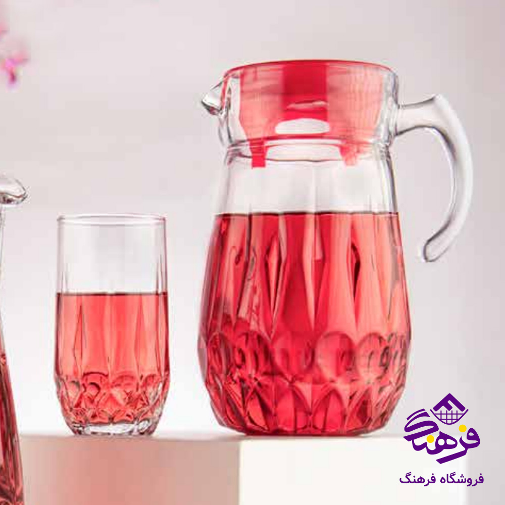 پارچ و لیوان موزر کادو نوری (4دک)