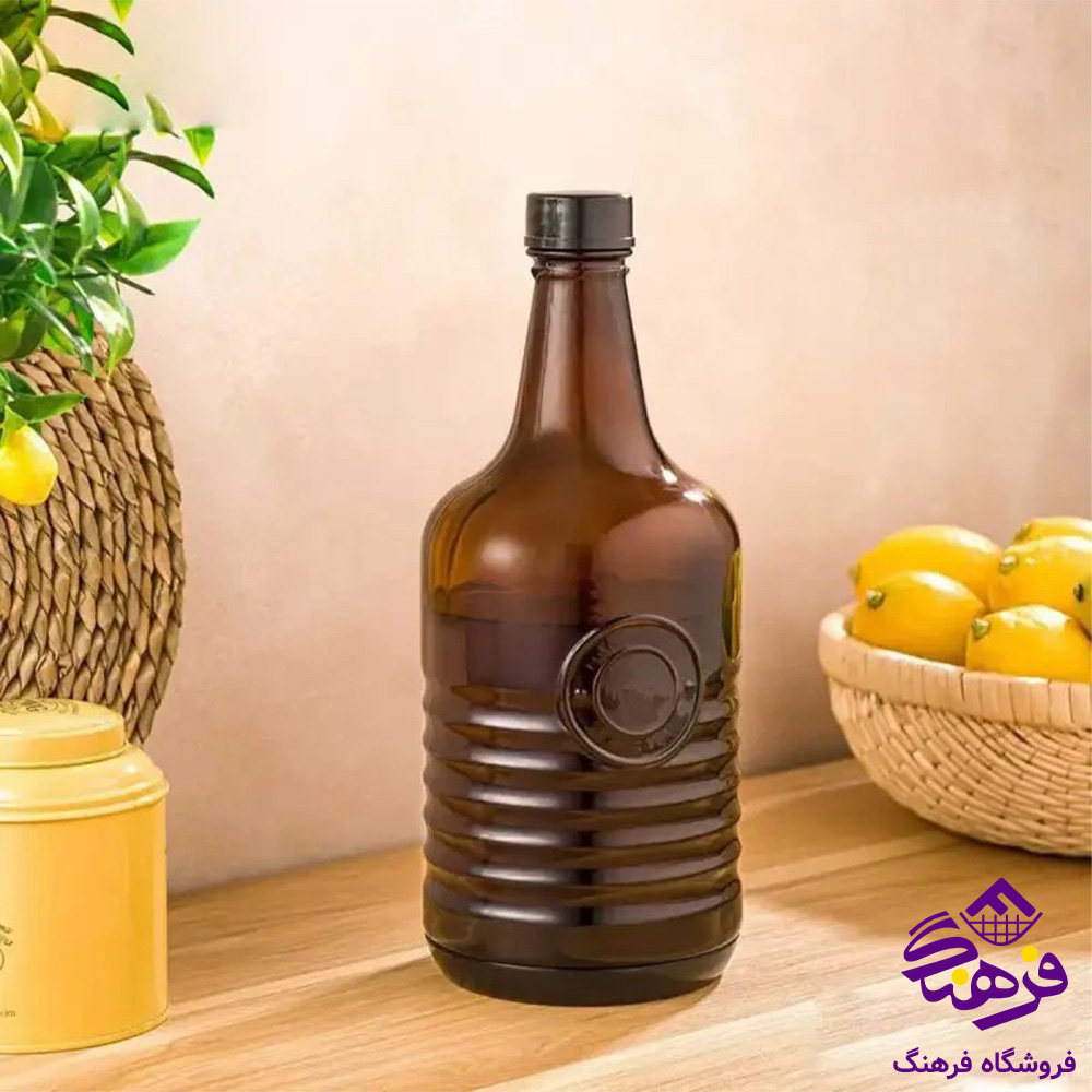 بطری لیمون روستیک قهوه ای 1/5لیتر