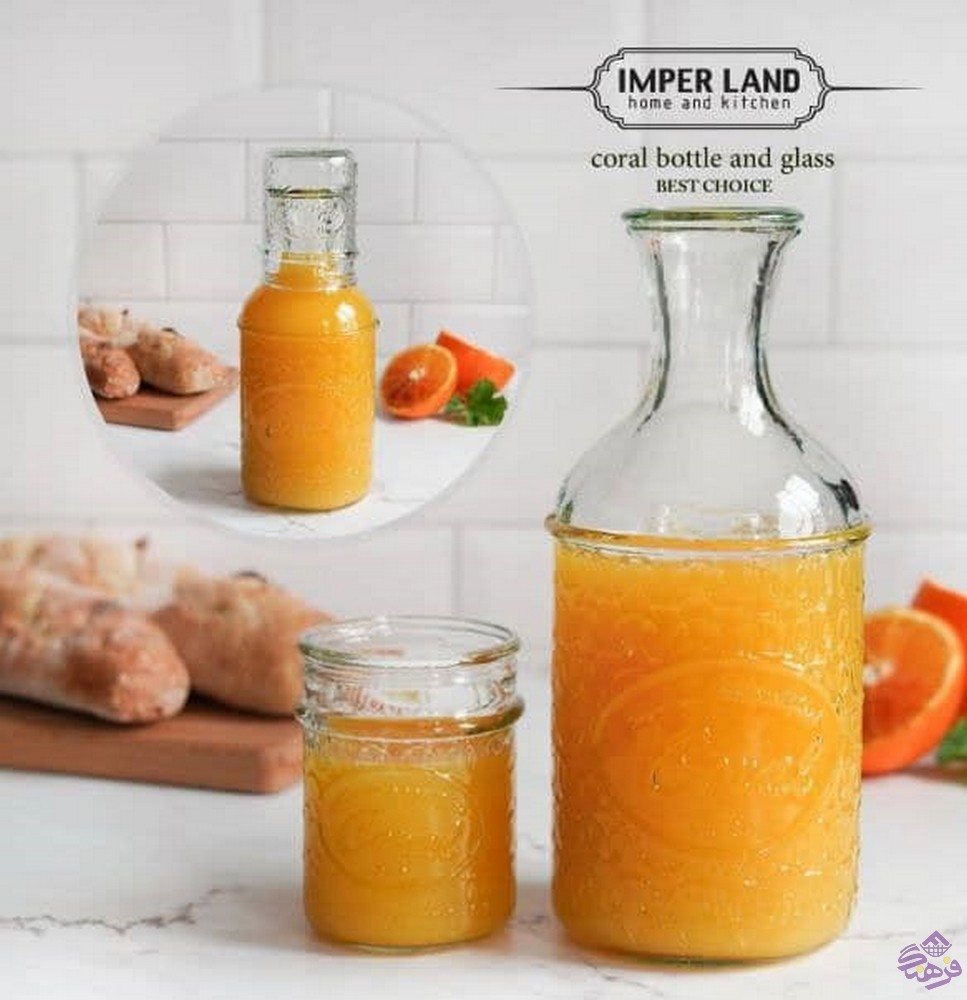 بطری و لیوان امپریال کورال