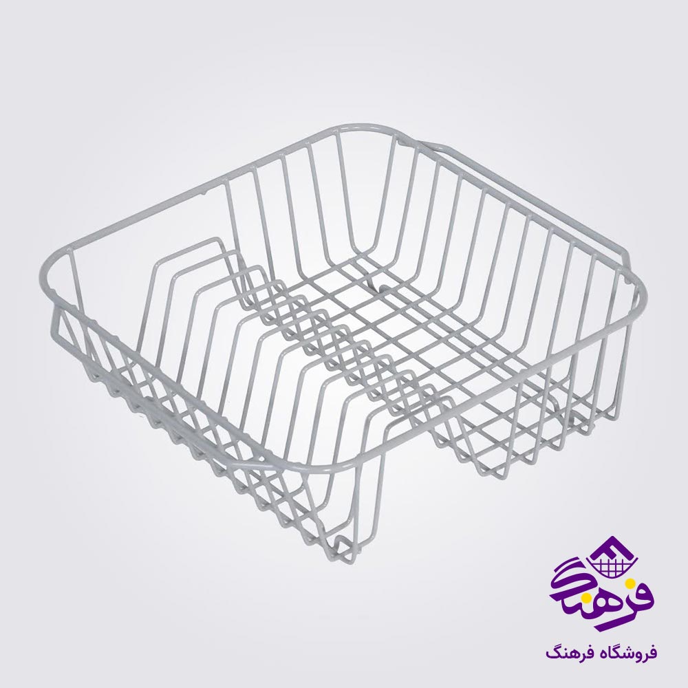 جاظرفی داخل سینک پیشتاز کاوه رنگ طوسی کد 108