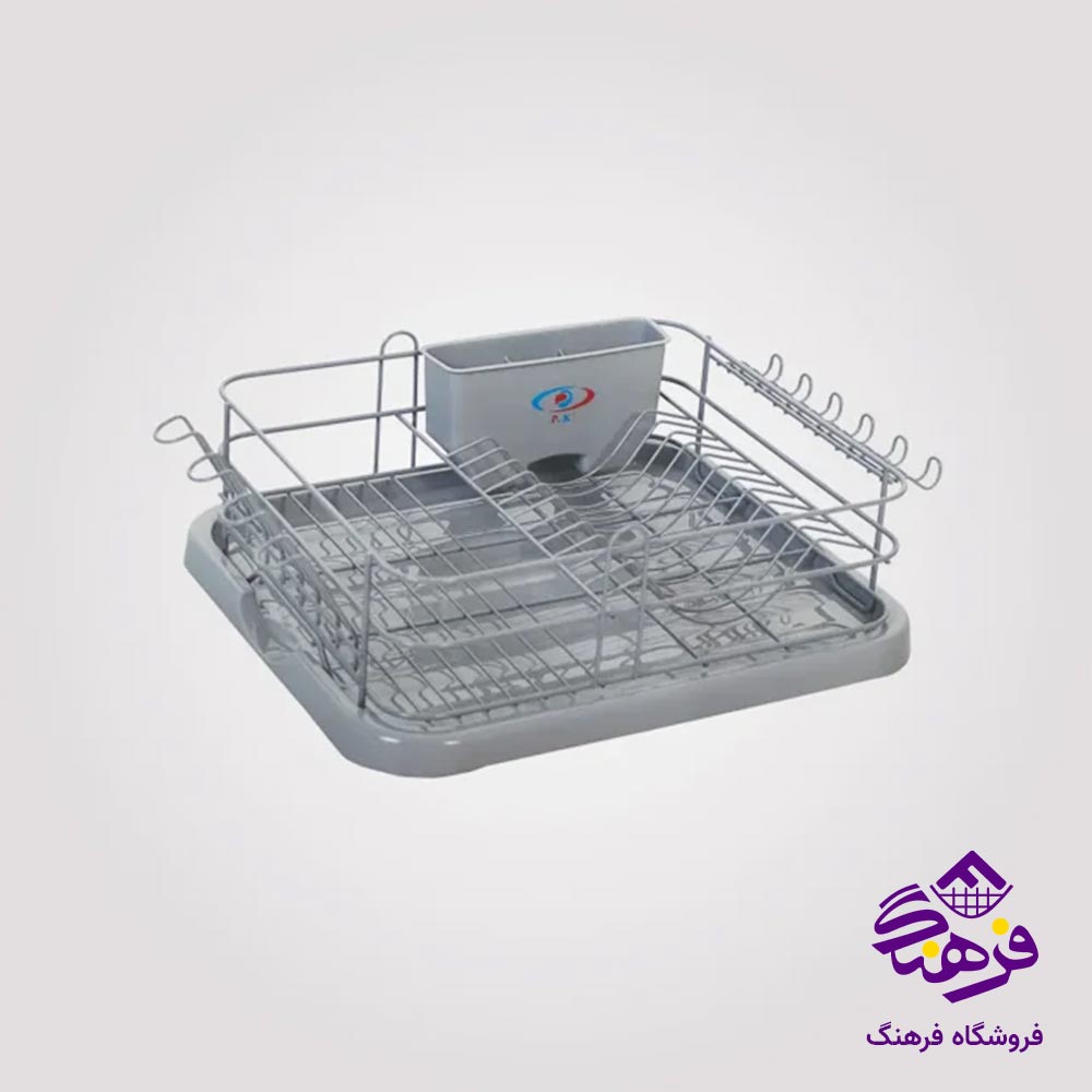 جاظرفی یک طبقه پیشتاز کاوه مدل ویژه رنگ طوسی 105