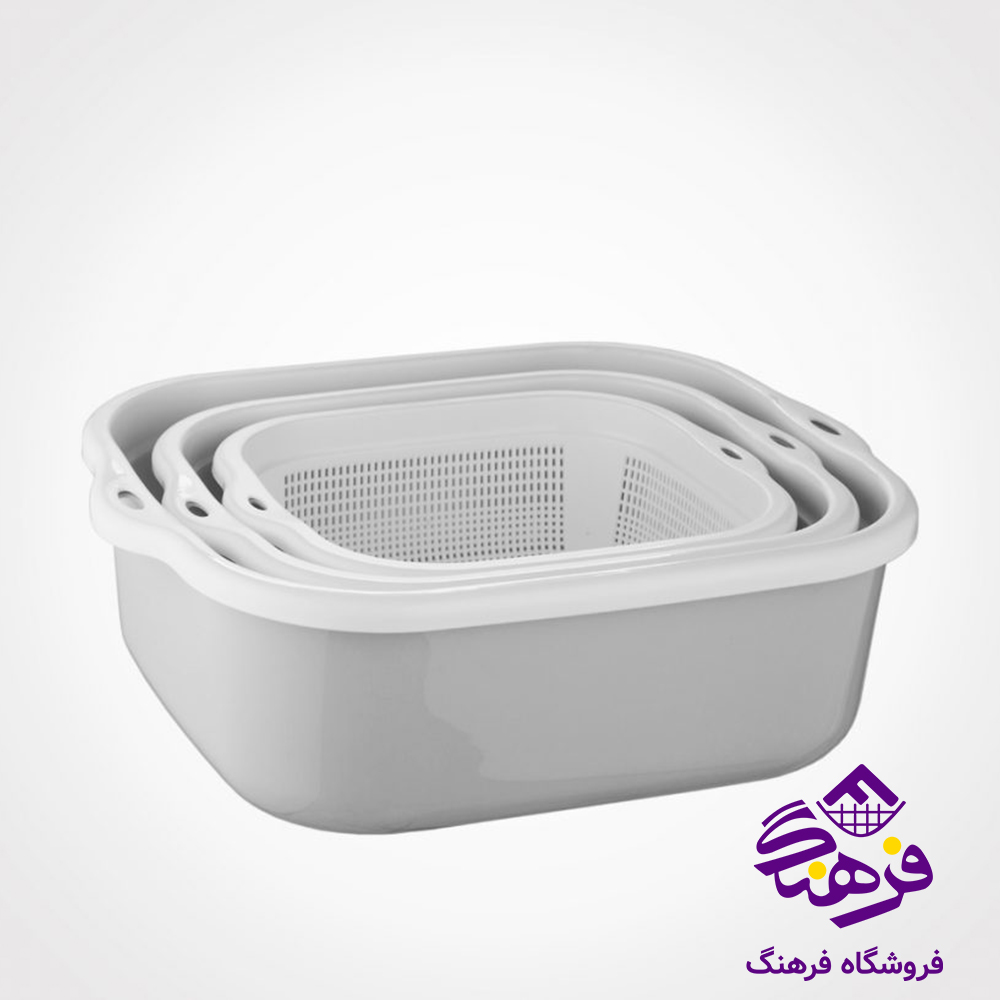 ابکش لگن ليمون 6پارچه