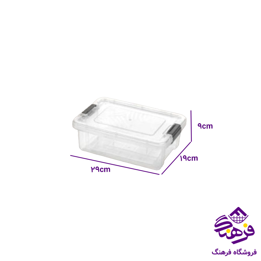 باکس لیمون مستطیل 3لیتر