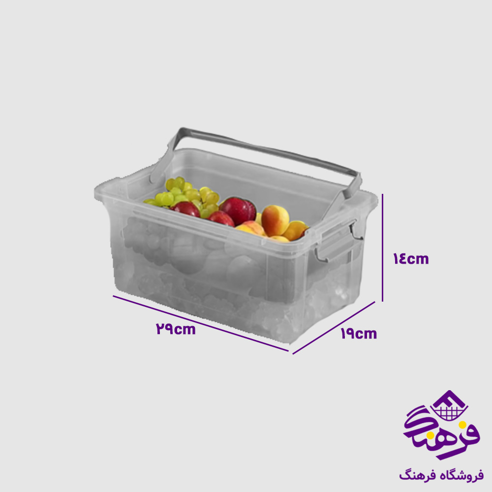 باکس مسافرتی 5لیتر با مخزن یخ لیمون