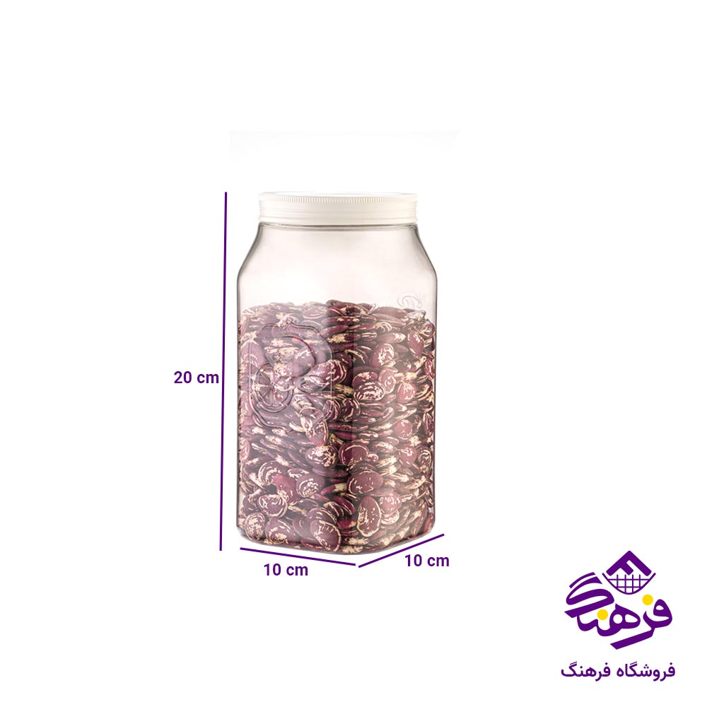 بانکه پت 4 گوش 1.8 لیتر لیمون