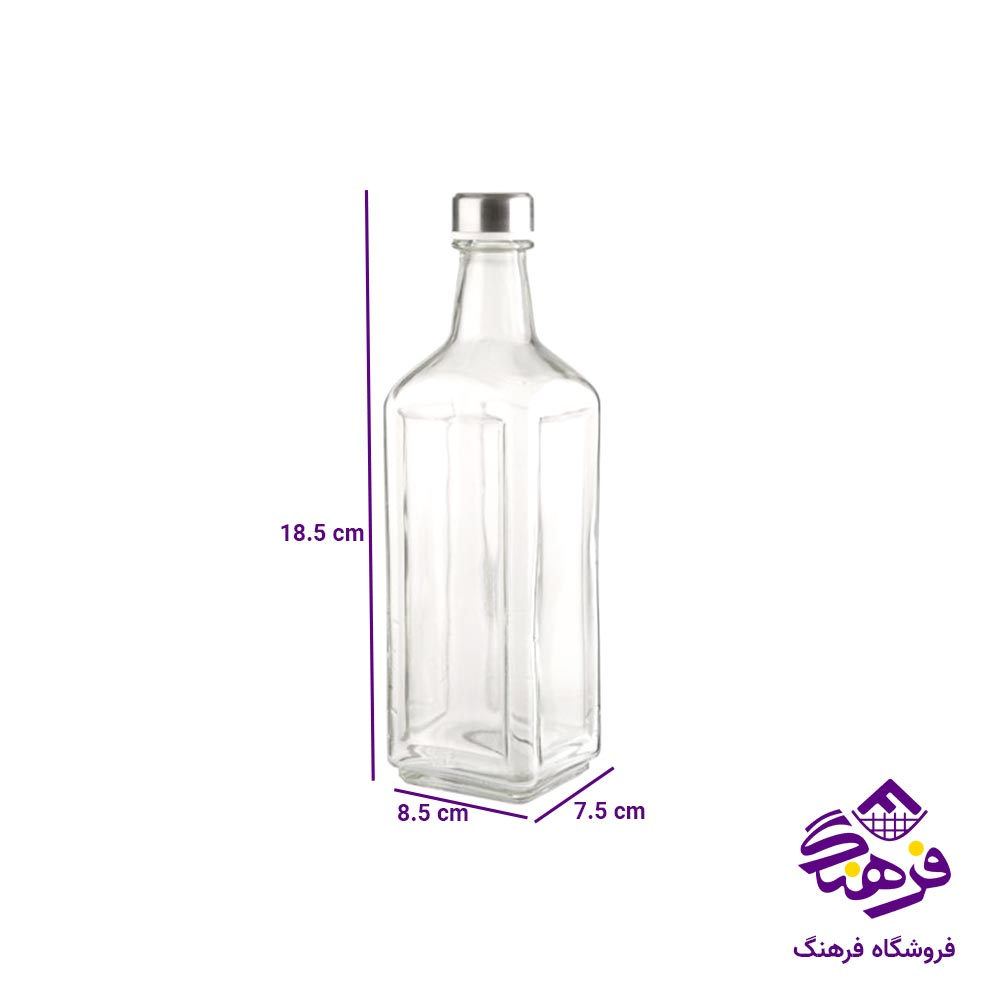 بطری اب درب استیل لیمون مدل اوا 