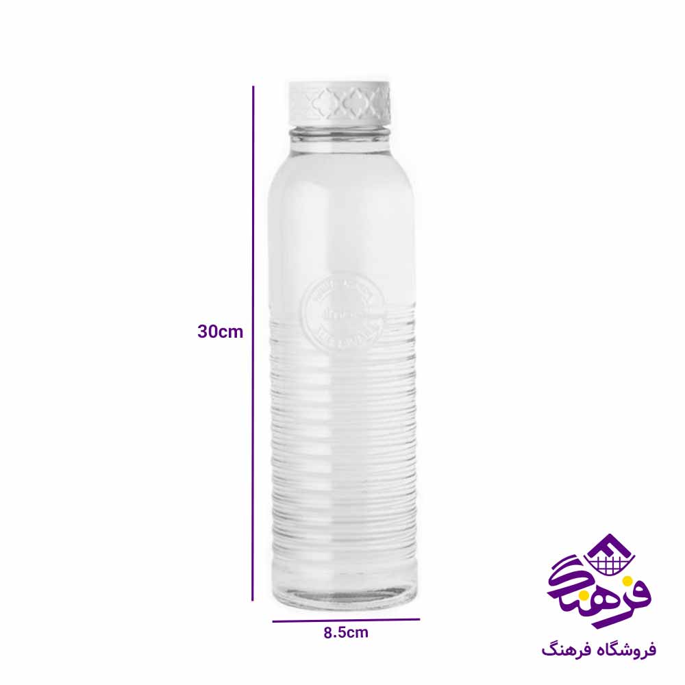 بطری اب لیمون مدل روستیک بلند 