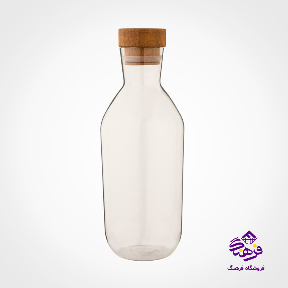 بطری اب لیمون 1/1 درب چوبی