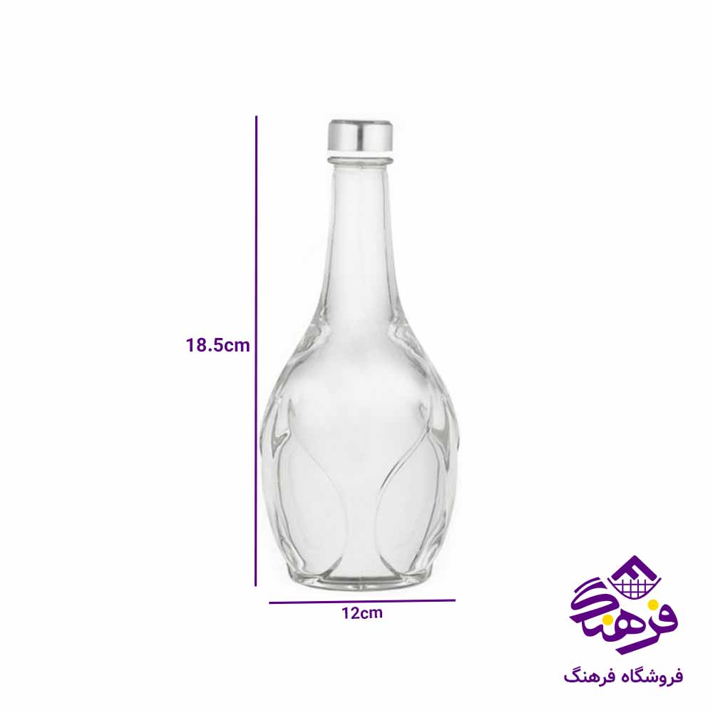 بطری دوغ لیمون مدل درب استیل 