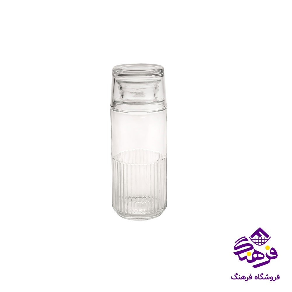 بطری و لیوان 550 میلی لیتر لیمون مدل شب