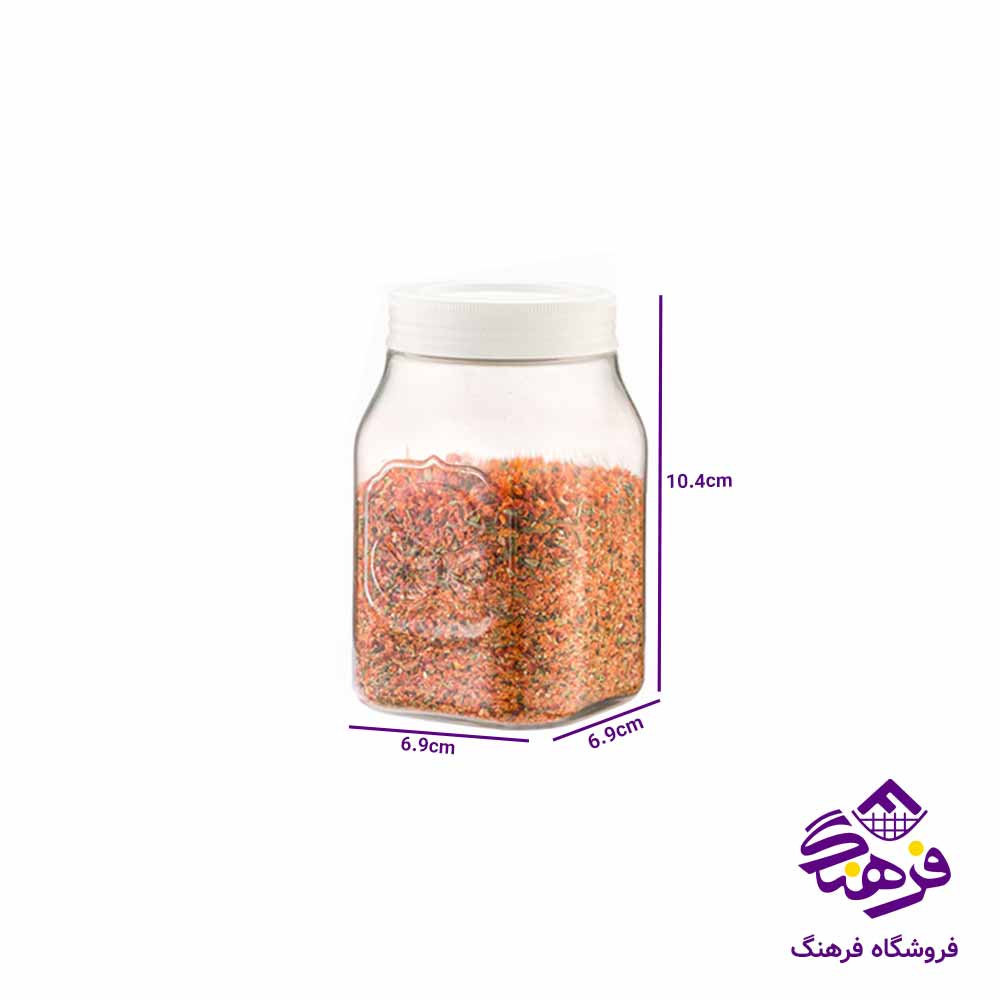جاادویه پت لیمون مدل چهارگوش 300 میلی لیتر 